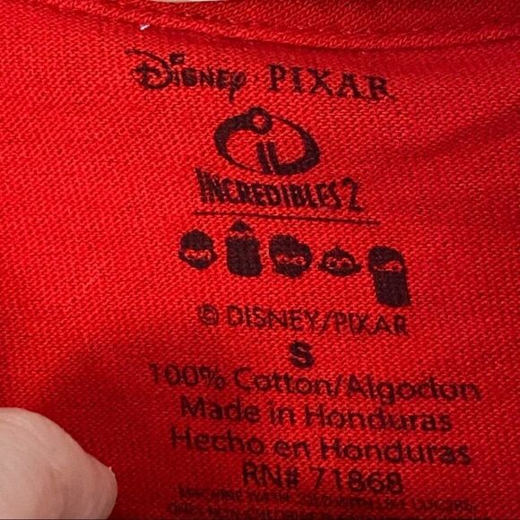 Disney Pixar Men's The Incredibles Logo T-Shirt - Picture 2 of 5